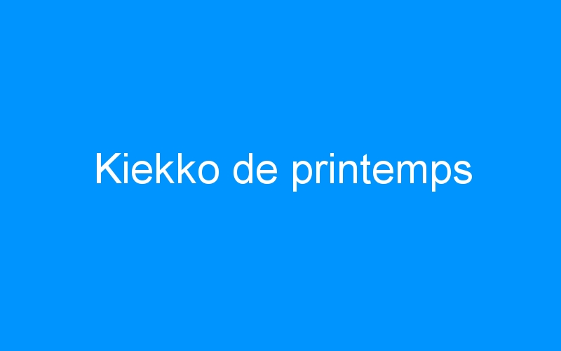 You are currently viewing Kiekko de printemps